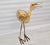 Bronze Crane Life-Size Animal Sculpture Handcrafted Mid-Century Modern 1970 For Sale - Image 13 of 13
