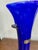 Cobalt Blue Blown Glass Vase from Silice Création Biot, 1995 For Sale - Image 13 of 18