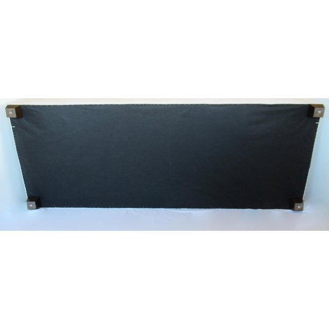 Circa 2015 Stark Carpet Co., Custom-Made Sofa With Sloped Arms With Kravet Chenille Upholstery For Sale - Image 12 of 12