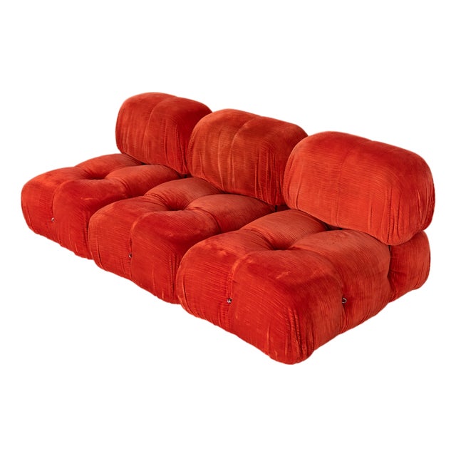 Camaleonda Sofa by Mario Bellini for B&B Italia, 1970s, Set of 3 For Sale