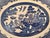 Churchill’s “Blue Willow” (Georgian shape) oval serving platter 14.5”. Blue and white dinner ware with the famous love...