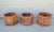 Terra Cotta Vintage Hexagon Quatrefoil Motif Gothic Style Garden Planters Flower Pots in Terracotta Set of 3 For Sale - Image 8 of 13