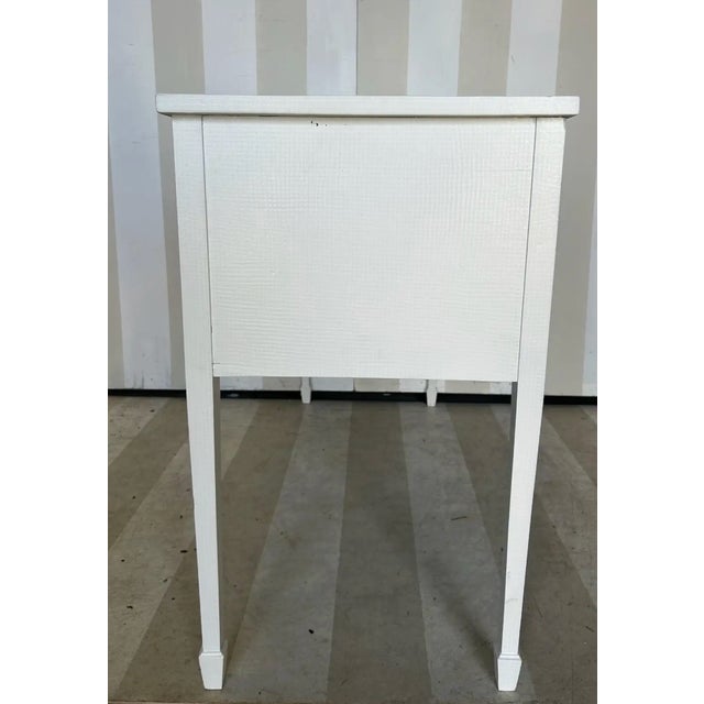 Textile Petite 19th Century English Sideboard in the Fabulous Things Sand Burlap Finish For Sale - Image 7 of 8