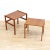 1960s Mid Century Set of Nesting Side Tables For Sale In Los Angeles - Image 6 of 7
