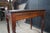 Green Antique Victorian William IV Mahogany Tooled Leather Writing Table Desk Console For Sale - Image 8 of 16