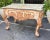 Dessin Fournir Quatrain for Dessin Fournir Carved Venetian Style Italian Paint Decorated Table For Sale - Image 4 of 13