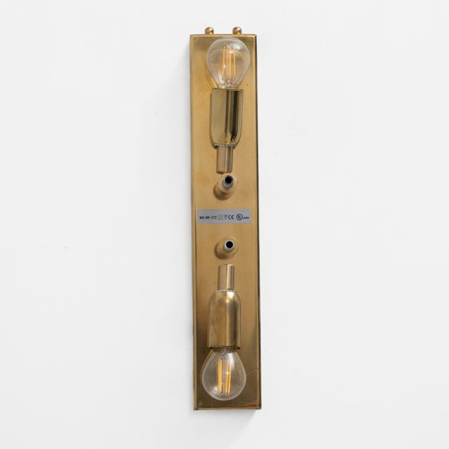 Murano Glass abd Gilt Brass Sconces, Graniglia, Italy, 2000s, Set of 2 For Sale - Image 9 of 10