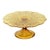 Art Deco Amber Cake Stand in Depression Glass For Sale - Image 16 of 16