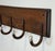 Vintage Art Deco Sterling Siilver Mounted Hat Coat Wall Rack, 1920 For Sale - Image 9 of 15