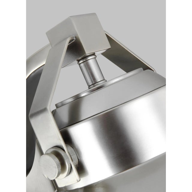 2020s Sean Lavin by Visual Comfort Studio Boynton Large Lantern, Painted Brushed Steel For Sale - Image 5 of 8