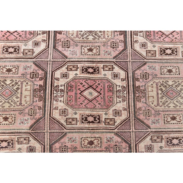 Large Vintage Turkish Rug in Wool For Sale - Image 6 of 12