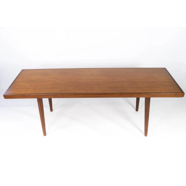 Coffee table of Danish design from the 1960s. The table is in great vintage condition.