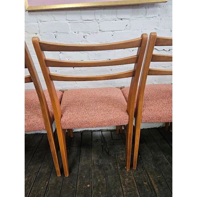 Set of Four (4) Danish Mid-Century Modern Dining Chairs in the Style of j.l. Møller, Denmark, C. 1960s For Sale - Image 9 of 12