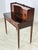 Brown Antique Sheraton-Style Secretary Desk with Leather, 1960s For Sale - Image 8 of 17