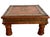 Mid 20th Century Mid-Century Anglo-Indian Teak & Repoussé Brass Nesting Table Set For Sale - Image 5 of 18