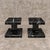 Minimalist Black Nero Marquina Marble Column, Set of 2 For Sale - Image 6 of 6
