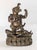 Chinese 17th or 18th Century Chinese Sino-Tibetan Gilt Bronze Buddhist Makala Faced Deity Figure For Sale - Image 3 of 18