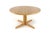 Round Extendable Oak Nordenskov Dining Table For Sale - Image 16 of 16
