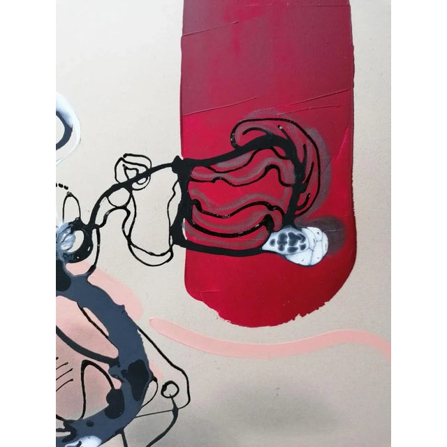 Stefano Mazzolini, Canres, 2018, Acrylic on Paper For Sale - Image 4 of 13