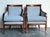 Vintage Regency Empire Frame Lounge Chairs - A Pair For Sale - Image 4 of 12