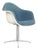 DAX Lafonda Fiberglass Chair by Charles & Ray Eames for Vitra, 1990s, Set of 2 For Sale