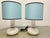 Vintage Blue Table Lamps, 1970s, Set of 2 For Sale - Image 6 of 10