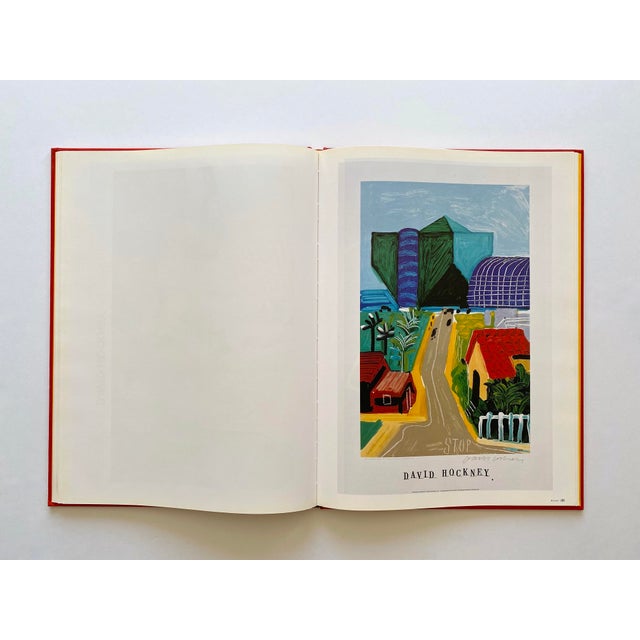 " David Hockney : Poster Art " Vintage 1995 First Edition Extra Large Hardcover Pop Art Book For Sale - Image 16 of 18