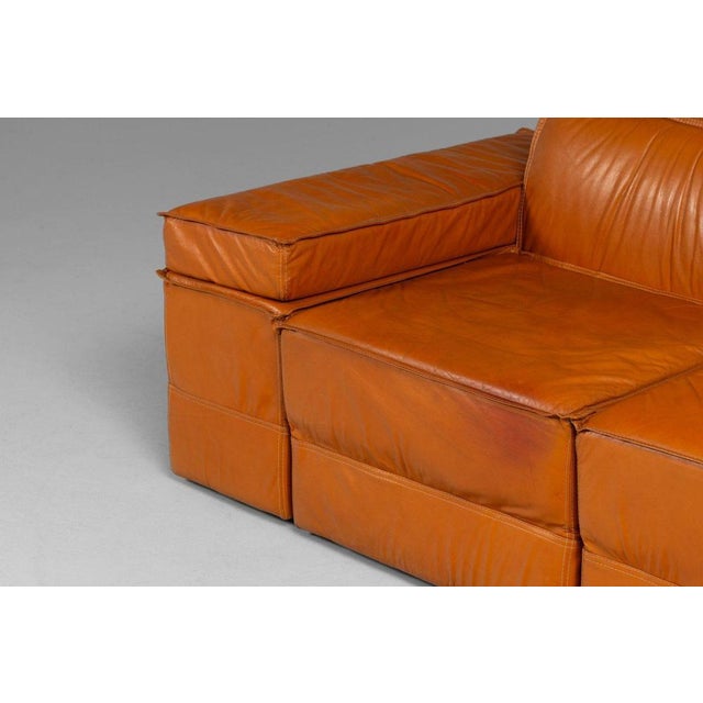 Sofa by Alberto Colombi and Gian Paolo Guzzetti Bonzo, 1975, Set of 7 For Sale - Image 18 of 18