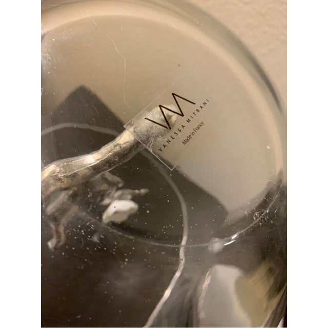 Vanessa Mitrani Glass Cherry Blossom Sculpture Bowl Paris France For Sale - Image 4 of 12