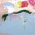 Textile My Lucky Rainbow - Original Graffiti Heart Abstract Mixed Media Painting For Sale - Image 7 of 9