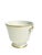 Late 20th Century Vintage Gilt Decorated White Porcelain Small Urn or Matchstick Holder From the Louvre Museum For Sale - Image 5 of 10