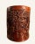 Mid 20th Century Chinese Carved and Signed Bamboo Brush Pot For Sale - Image 11 of 11