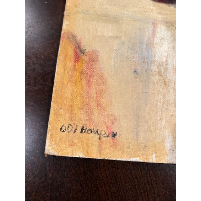 Traditional Vintage Still Life Oil Painting With Fruit, Wine Bottle & Copper Kettle, 14” × 18” For Sale - Image 3 of 10