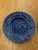 Whimsical set of three blue Bordallo Pinheiro's fantasy forest and farm animal ceramic plates. This set of three 8.25 in...