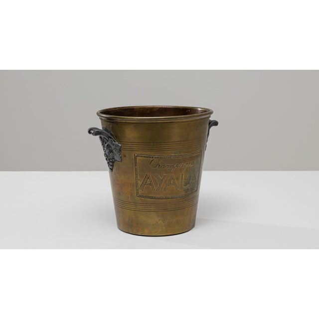 20th Century French Brass Champagne Bucket For Sale - Image 4 of 18