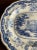 Antique English Staffordshire Blue Transfer Decorated Platter “Chinese Marine” For Sale - Image 11 of 12