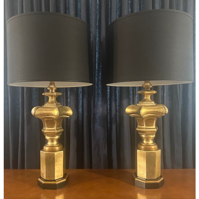 Vintage Frederick Cooper Chinoiserie Lamps - A Pair. For Sale - Image 12 of 14