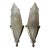 1920s Pair of French Art Deco Geometric Sconces Signed by Schneider For Sale