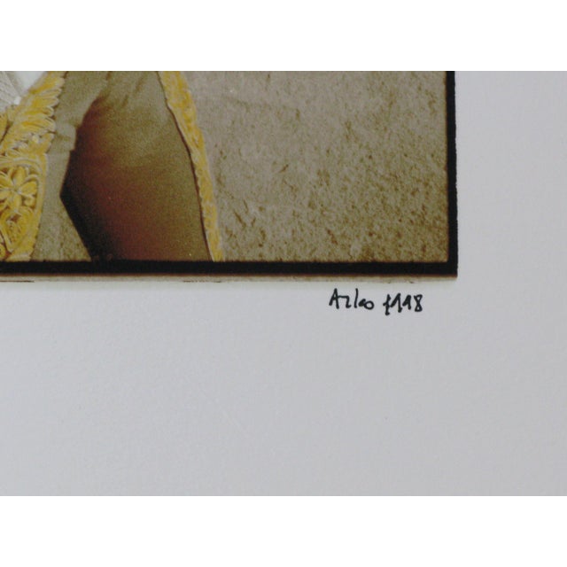 Jacques Torregano, Young Spanish Bullfighter at Arles Bullfighting Festival, 1998, Photolithograph For Sale - Image 4 of 10