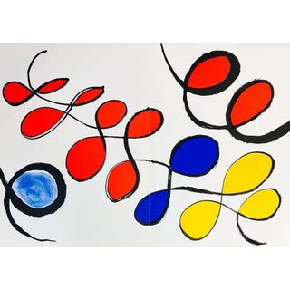 1970s Alexander Calder Lithograph For Sale