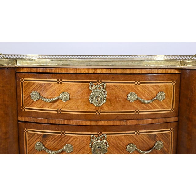 Louis XIV Wooden Rognon Dresser For Sale - Image 11 of 18