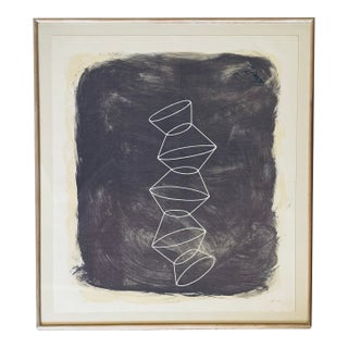 Mark Lere (American B. 1950), Signed Lithograph Entitled “Gullet” 1986 For Sale