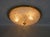 Ceiling Light in Brass and Ice Glass from Schröder & Co, 1970s For Sale - Image 4 of 18