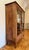 Antique French Walnut Vitrine Display Cabinet For Sale - Image 4 of 14