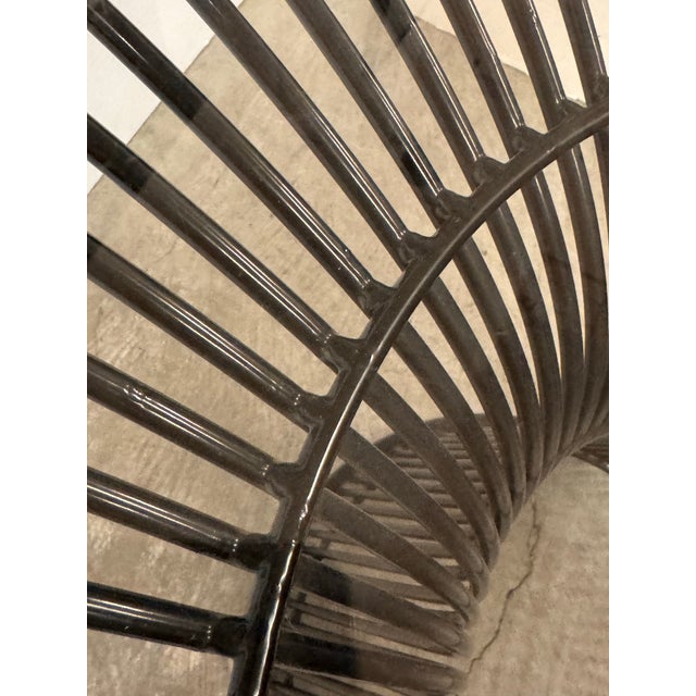 Transparent Warren Platner for Knoll Vintage Platner Table, 42 Diameter For Sale - Image 8 of 12