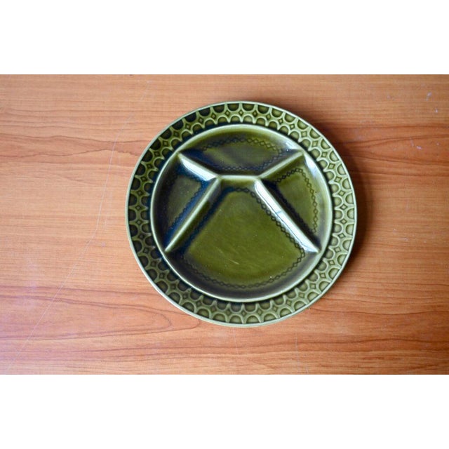 We officially declare fondue season open! with this lovely set of vintage Sarreguemines plates, Savoyard, Burgundy, and...