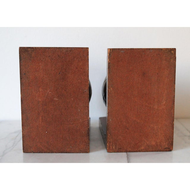 Pair of Vintage Old World Globe Bookends For Sale - Image 12 of 12