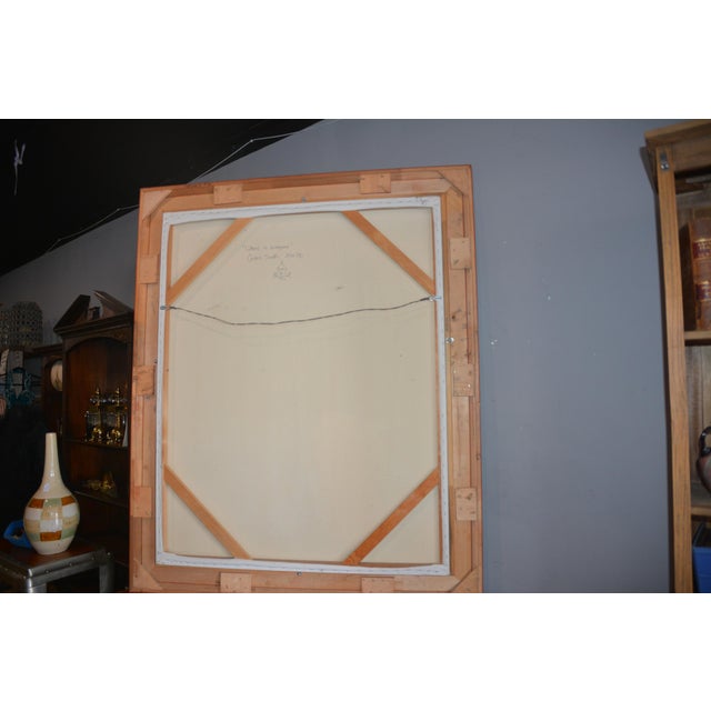 Figurative Cedric Smith " Where Is Everyone" Acrylic on Canvas, 2001 For Sale - Image 3 of 16