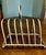Vintage West German Lead Crystal Coaster Set in Metal Rack For Sale - Image 14 of 15