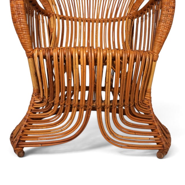 Vintage Rattan Chair from Rohé Noordwolde, 1970 For Sale - Image 6 of 18
